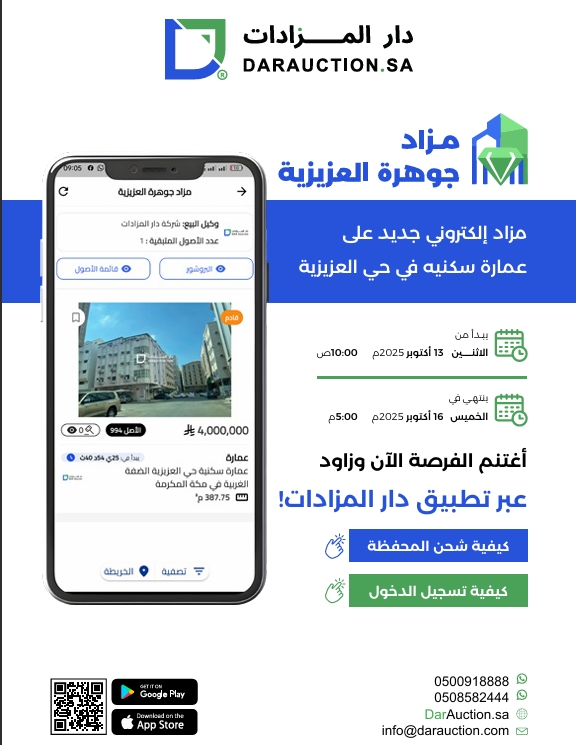 مزاد جوهرة العزيزية
