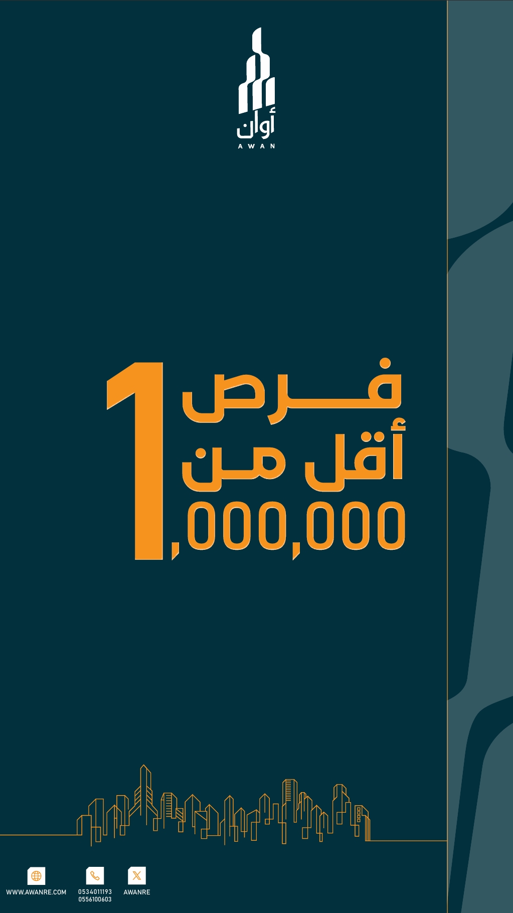 فرص اقل من مليون